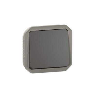 PLEXO ANTHRACITE VA ET VIENT 10A 250V IP55 IK08 - COMPOSABLE