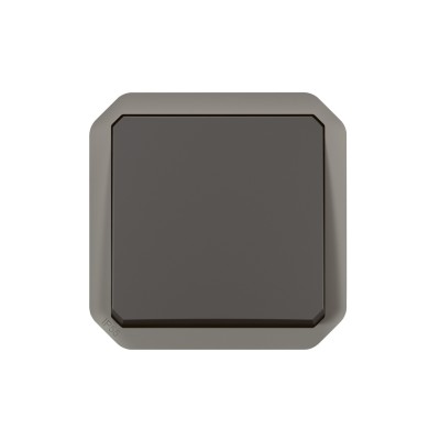 PLEXO ANTHRACITE VA ET VIENT 10A 250V IP55 IK08 - COMPOSABLE