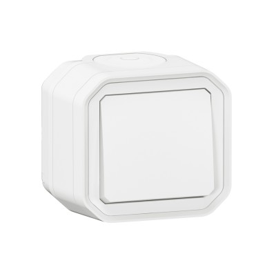 PLEXO BLANC VA ET VIENT 10A 250V IP55 IK08 - COMPLET SAILLIE