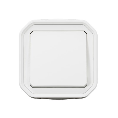 PLEXO BLANC VA ET VIENT 10A 250V IP55 IK08 - COMPLET SAILLIE