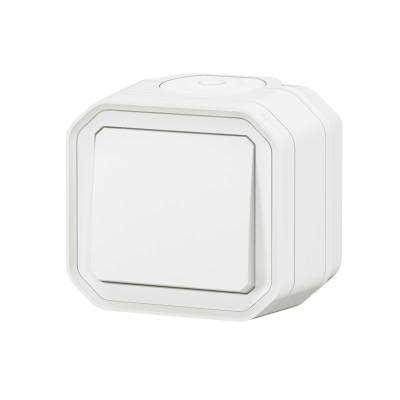 PLEXO BLANC VA ET VIENT 10A 250V IP55 IK08 - COMPLET SAILLIE