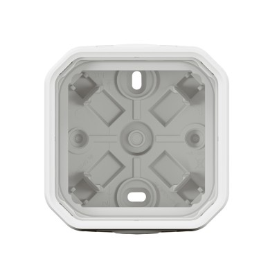 PLEXO BLANC BOITIER SAILLIE 1 POSTE - COMPOSABLE