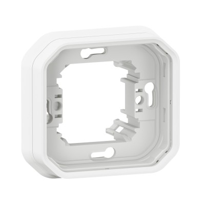 PLEXO BLANC SUPPORT ENCASTRE 1 POSTE - COMPOSABLE