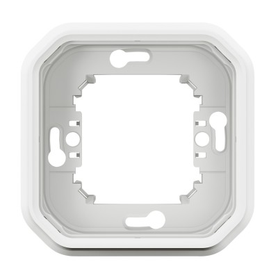 PLEXO BLANC SUPPORT ENCASTRE 1 POSTE - COMPOSABLE
