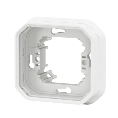 PLEXO BLANC SUPPORT ENCASTRE 1 POSTE - COMPOSABLE