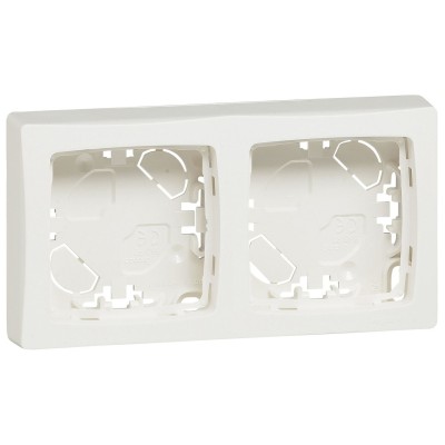 OTEO COMPOSABLE CADRE SAILLIE 2 POSTES 138 x 72 mm