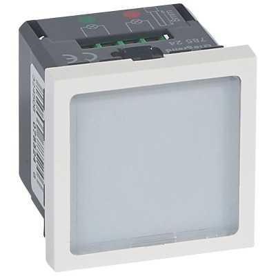 MOSAIC SIGNALETIQUE LED VERT/ROUGE CONFIGURABLE 230VAC