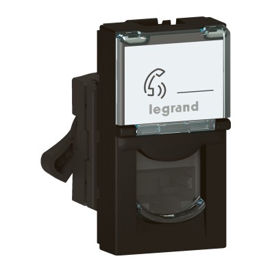 MOSAIC PRISE RJ45 CAT.6 FTP 1M NOIR
