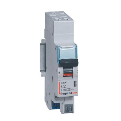DISJ DNX³ N+02A COURBE C 4,5-6KA (AR.HAUT AUTO / DEP.BAS AUTO)