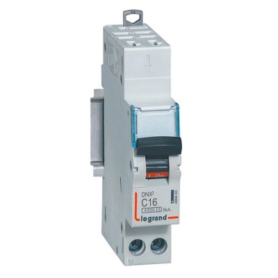 DISJ DNX³ N+16A COURBE C 4,5-6KA (AR.HAUT AUTO / DEP.BAS VIS)