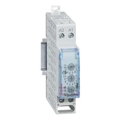 RELAIS TEMPO. MULTIFONCTIONS - ALIM 12~230VAC/DC - SORTIE 8A 250VAC