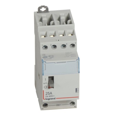 CONTACTEUR CX³-CT 230V 4F 25A MANETTE
