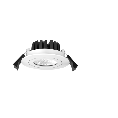 SPOT ENC.LED CL102 BLANC 8W 815LM 3K DIMMABLE Ø80MM IP65 60°***