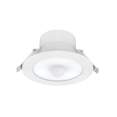 SPOT ENC.LED DL41 8W 630-690LM 3CCT DETECTEUR Ø115 FAISCEAU 90° IP54