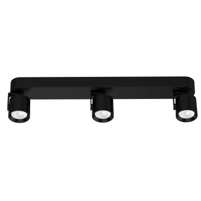 SPOT APPLIQUE DL313B NOIR 3x8W 3CCT 2600LM 45°***