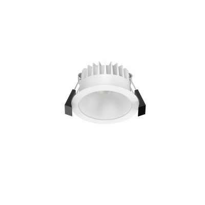 SPOT ENC.LED DL341A BLANC 8W 610-760LM 3CCT Ø80 FAISCEAU 60° IP20/54