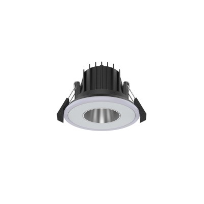 SPOT ENC.LED DL359C 10W 3K 820LM BLANC Ø90 DOUBLE ALLUMAGE 3W+7W