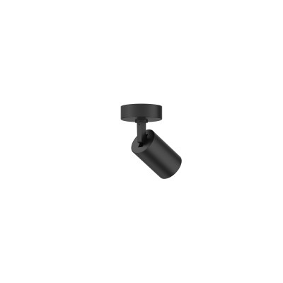 SPOT LED DL382B NOIR 1xGU10 MONTAGE PLAFONNIER